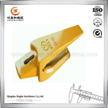 China Iron Sand Casting Bucket Teeth Adapter  with Heat Treatment